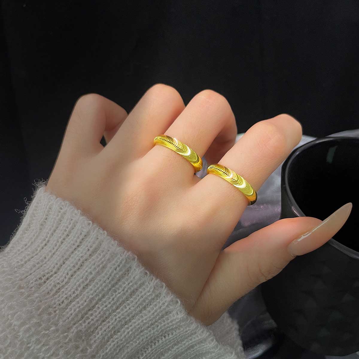 （🔥LAST DAY SALE-80% OFF) DIYSTAR💖Lymphatic magnetic therapy cats eye ring